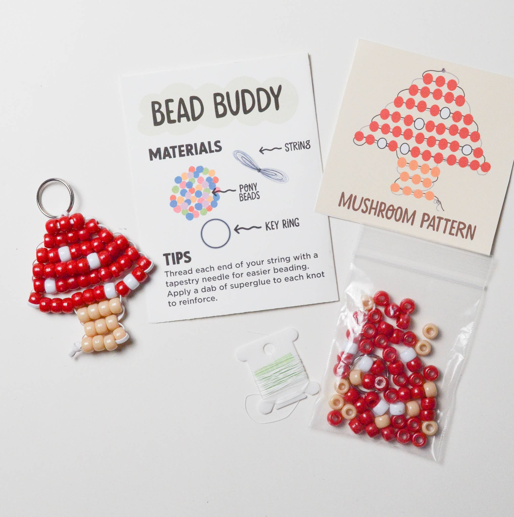 Bead Buddy Keychain Kit: Frog