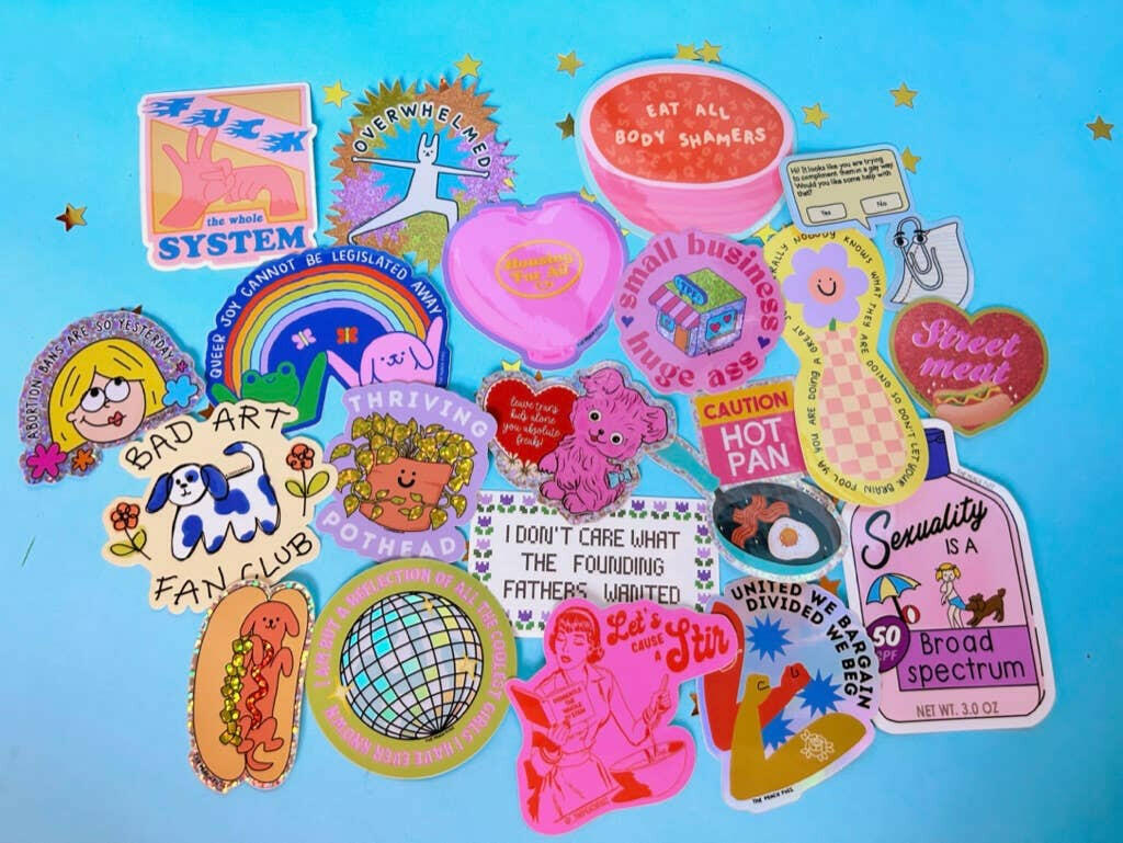 Eat All Body Shamers Sticker by The Peach Fuzz.