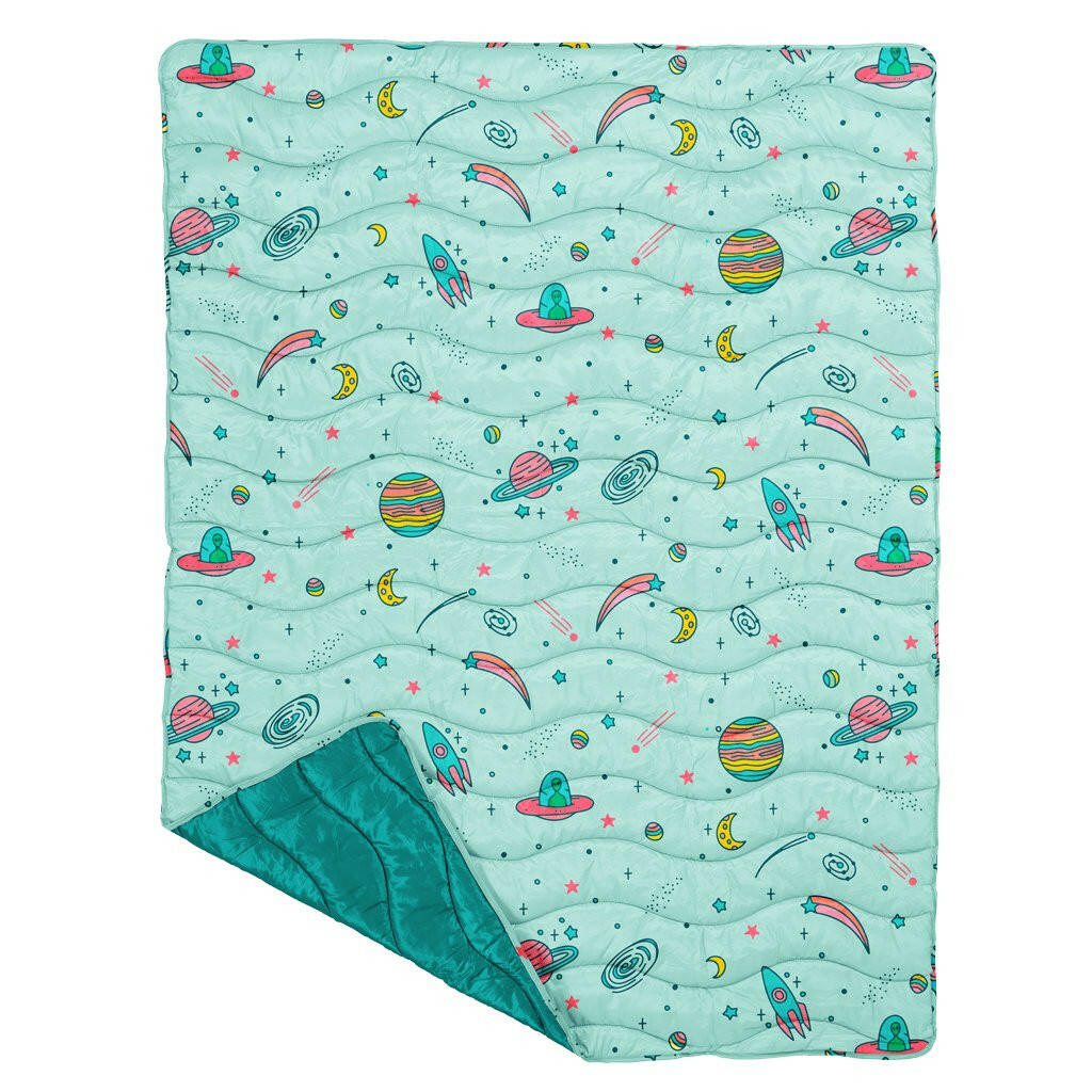 Eco-Friendly Lightweight Blanket made from Recycled Materials - Outer Space.