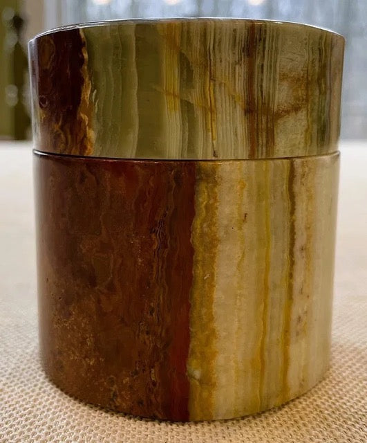 Edna Hibel Vintage Marble Trinket Box