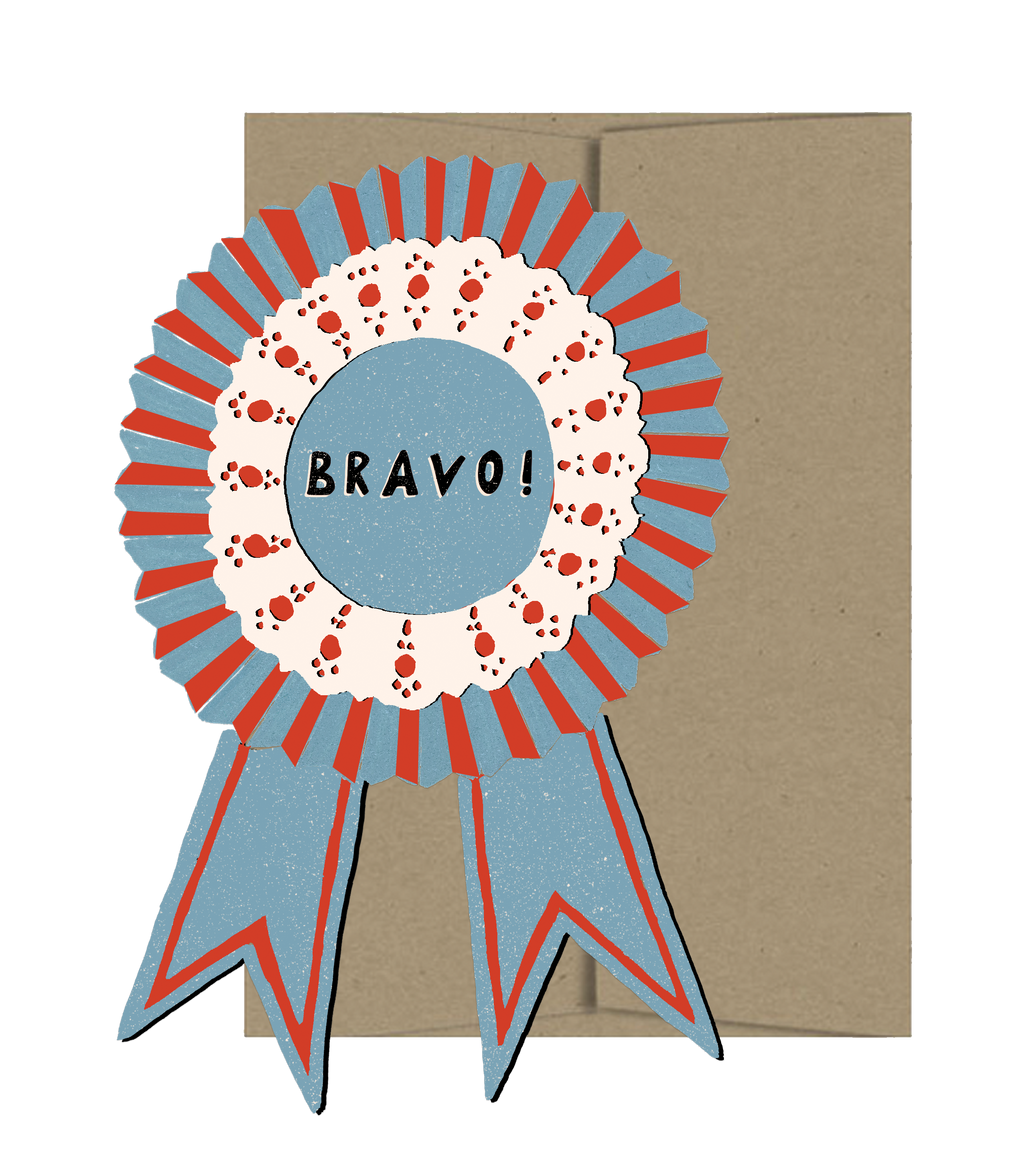 Bravo Congratulations Greeting Card by Istatopia