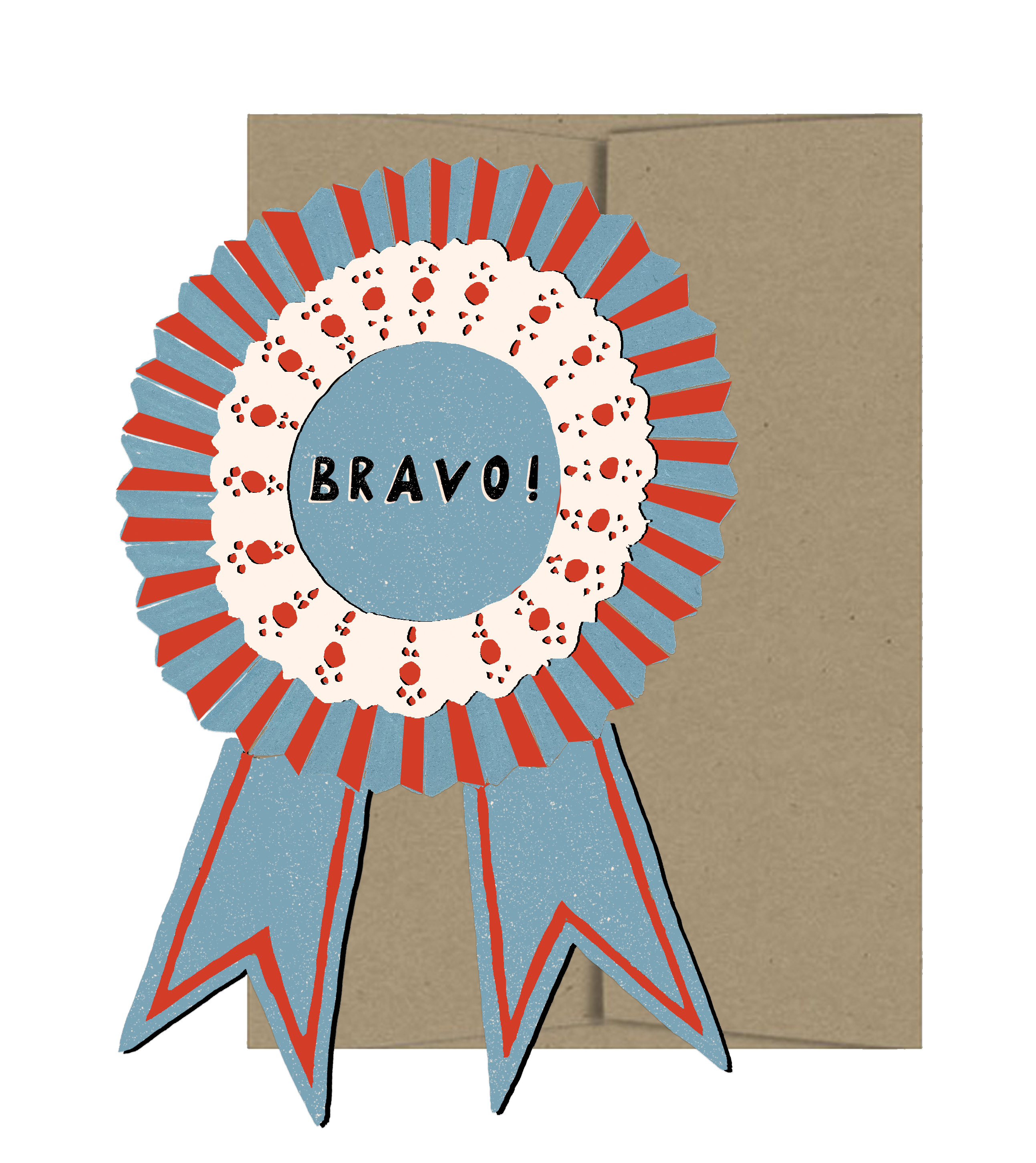 Bravo Congratulations Greeting Card by Istatopia