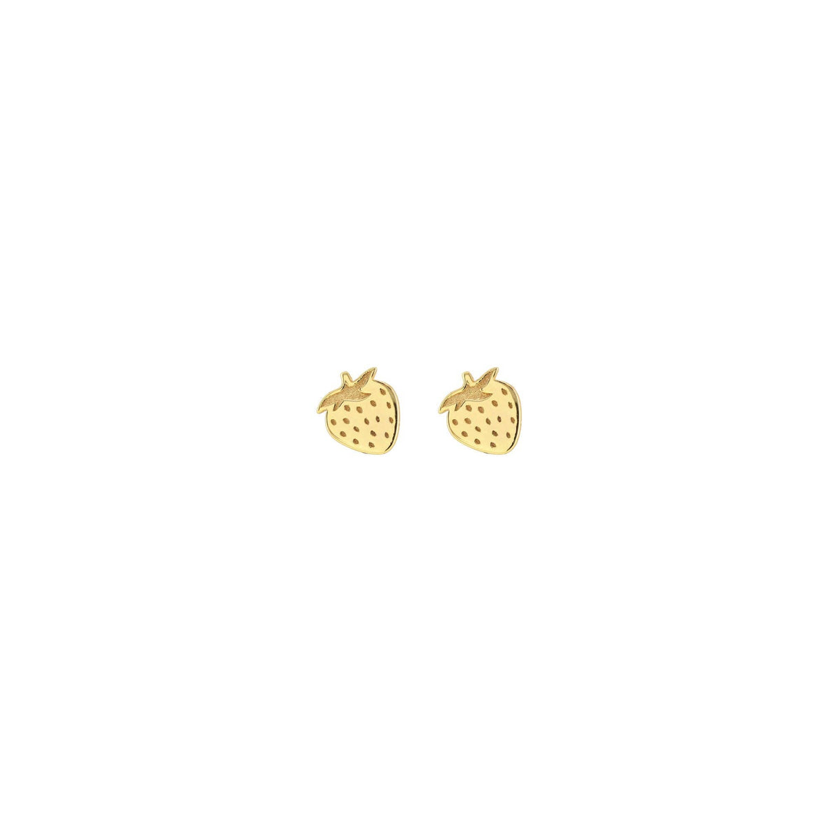 Strawberry Stud Earrings by Kris Nations