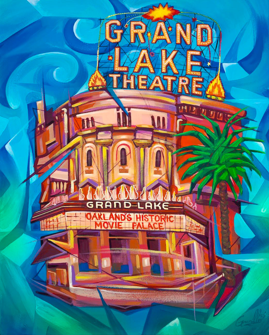 Grand Lake Theater 500 Piece Puzzle by Unified Pieces