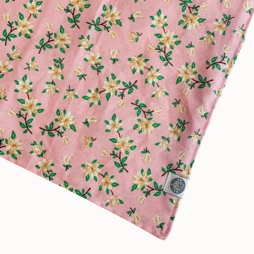 Spring Floral Magnolia Dog Bandana by Camp Hound / XL