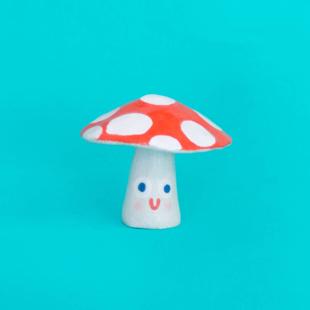 Mini Ceramic Mushroom, Made in Portugal by Ana Seixas