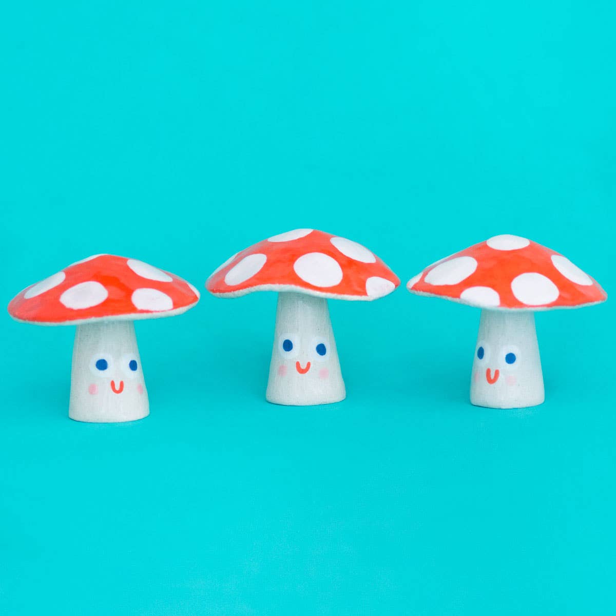 Mini Ceramic Mushroom, Made in Portugal by Ana Seixas