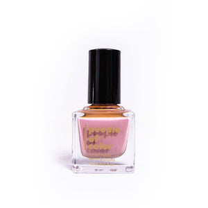 Glossy Ballet Pink Nails Nail Polish (Pink Sand) by People of Color - Ruby's Old & New