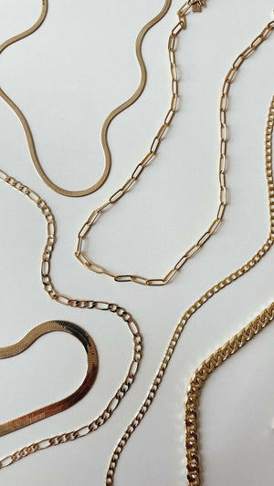 Gold-Filled Petite Chain Necklace.