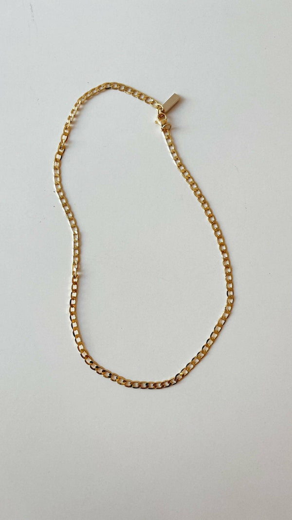 Gold-Filled Petite Chain Necklace.