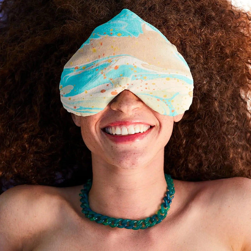 Handmade, Heart-Shaped Lavender Eye Pillows.