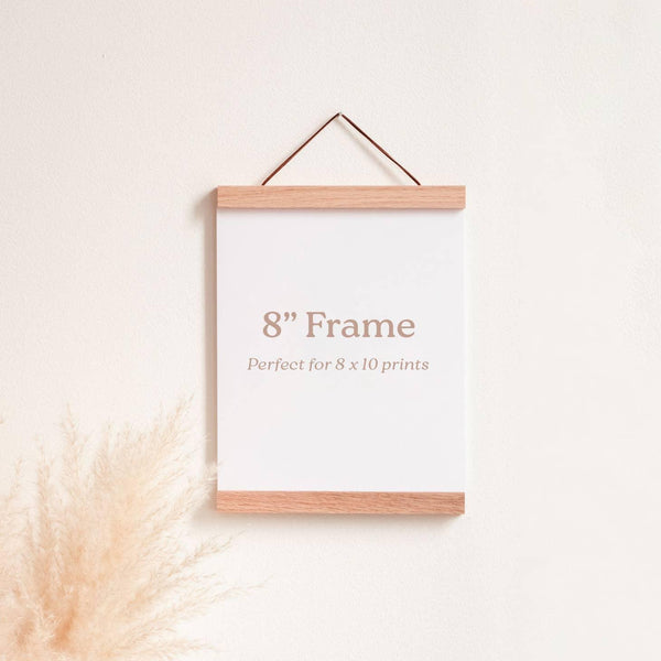 Handmade Magnetic Wood Print Frame