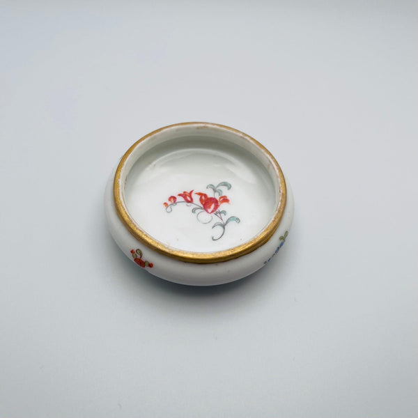 Handpainted Porcelain Pill Box - Ruby's Old & New
