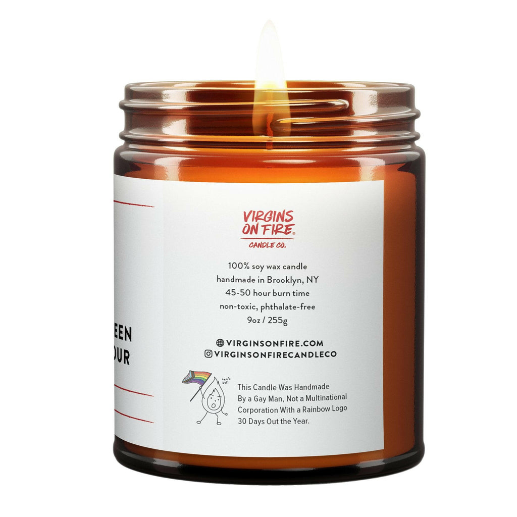 Inclusive Love, Drag Queen Story Hour: Handpoured Candle - White Tea & Bergamot.