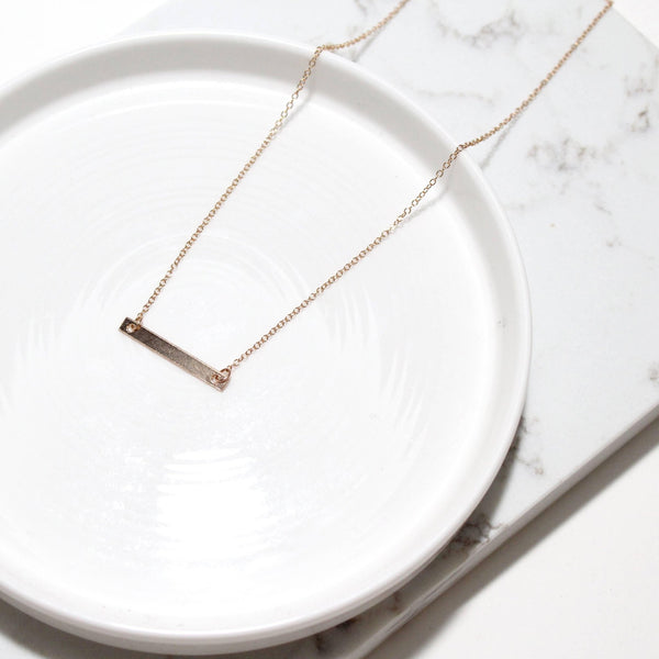 Leon Rose Gold Layering Necklace: Effortlessly Chic Everyday Essential - Ruby's Old & New