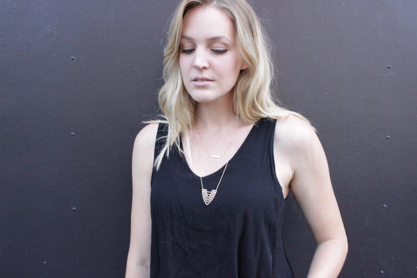 Leon Rose Gold Layering Necklace: Effortlessly Chic Everyday Essential - Ruby's Old & New