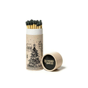 Long Matches in Adorable Holiday Matchbox.