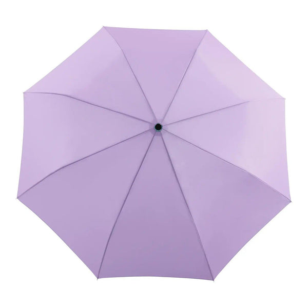 Original Duckhead Sustainable Umbrella, Lavender, Made from Recycled Plastic Bottles with Carved Duckhead Hand