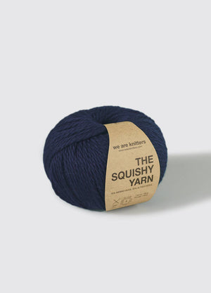 Oversized Soft Scarf Complete Knitting Kit in Navy - Ruby's Old & New