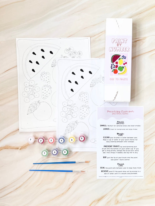 Paint - by - Number Craft Kits (Martini) by CRFTCLUB - Ruby's