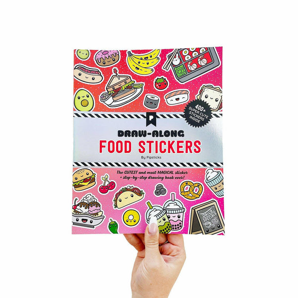 Pipsticks - Draw-Along Food Sticker Book: 0001.