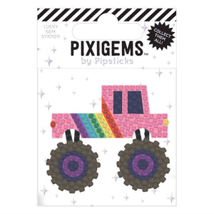 Pipsticks - Micky Monster Truck Pixigem Sticker.