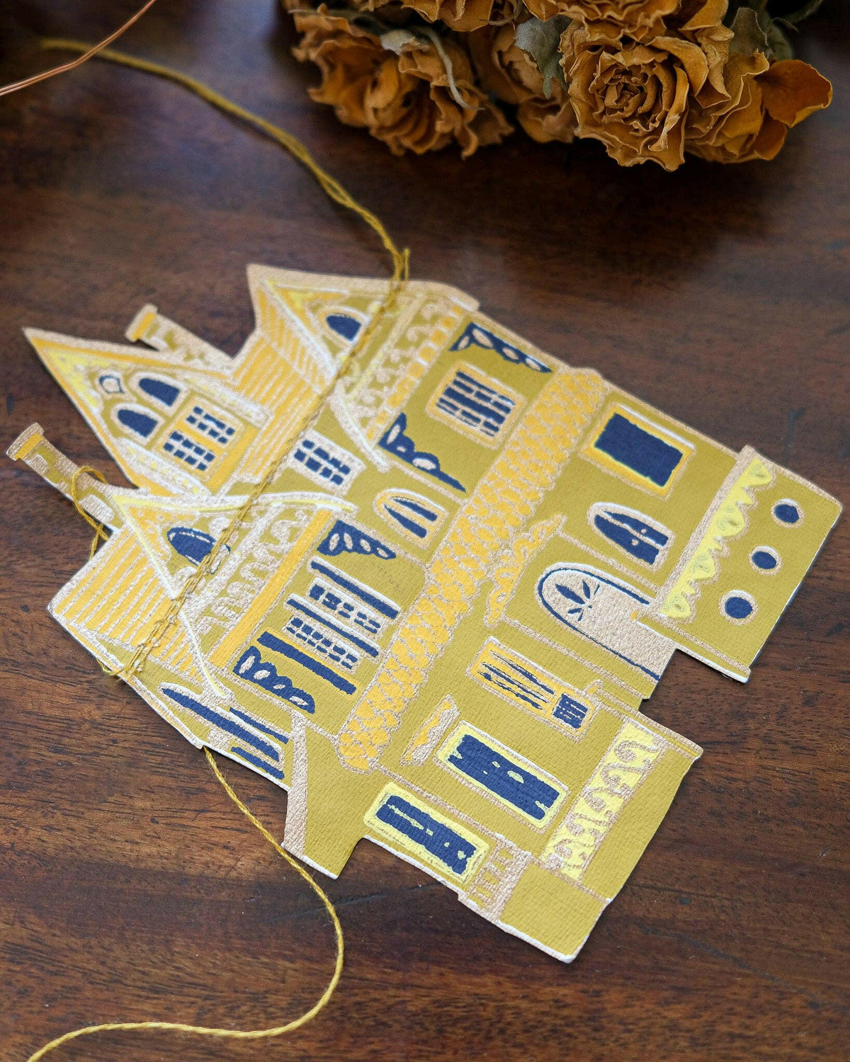 Samhain Sewn Garland.
