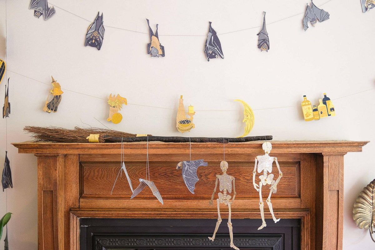 Samhain Sewn Garland.
