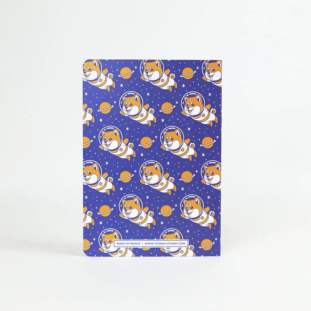 Shiba Inu Astronaut Notebook.