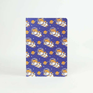 Shiba Inu Astronaut Notebook.