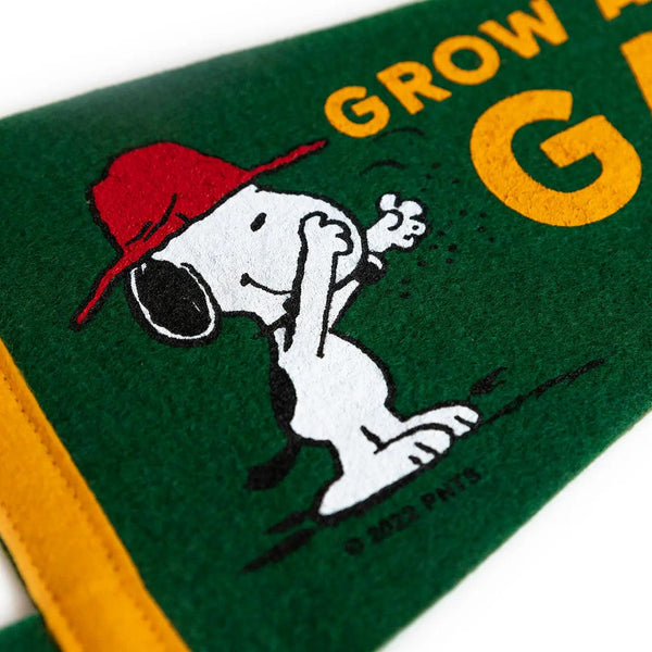 Snoopy Grow a Garden Pennant - Ruby's Old & New