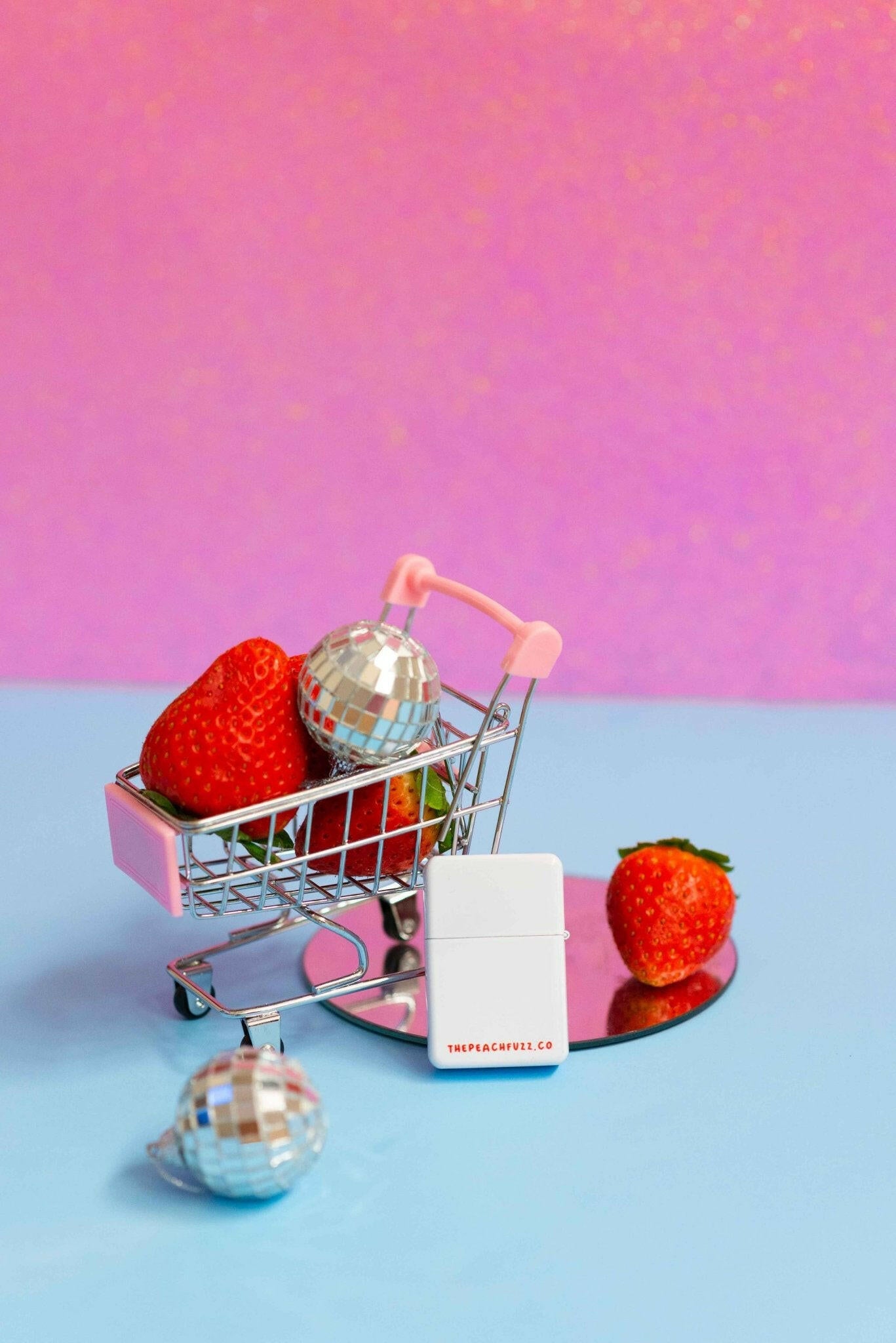 Sweet Strawberry Lighter by The Peach Fuzz.