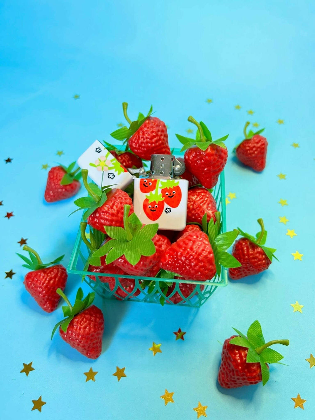 Sweet Strawberry Lighter by The Peach Fuzz.