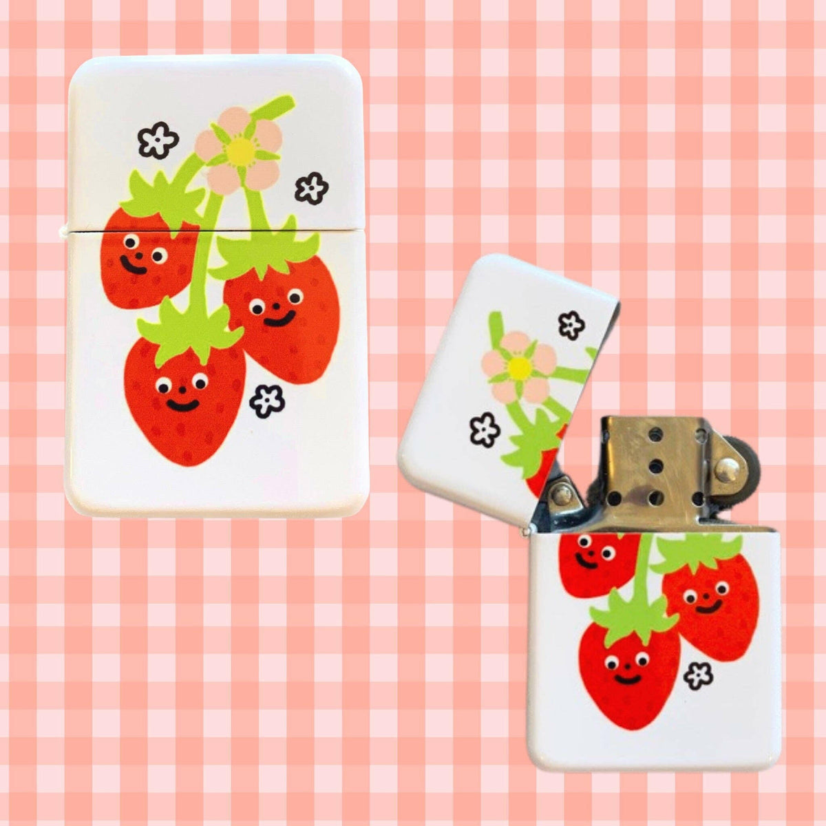 Sweet Strawberry Lighter by The Peach Fuzz.