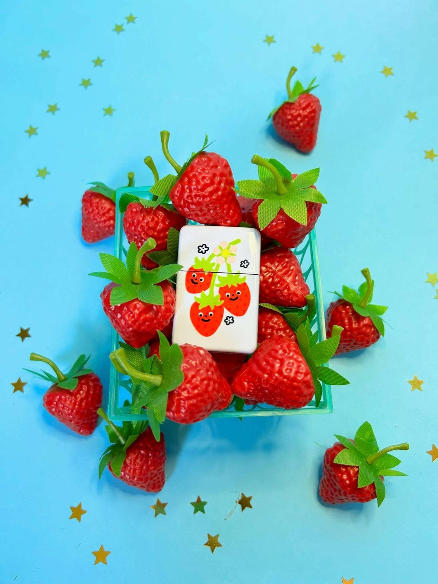 Sweet Strawberry Lighter by The Peach Fuzz.