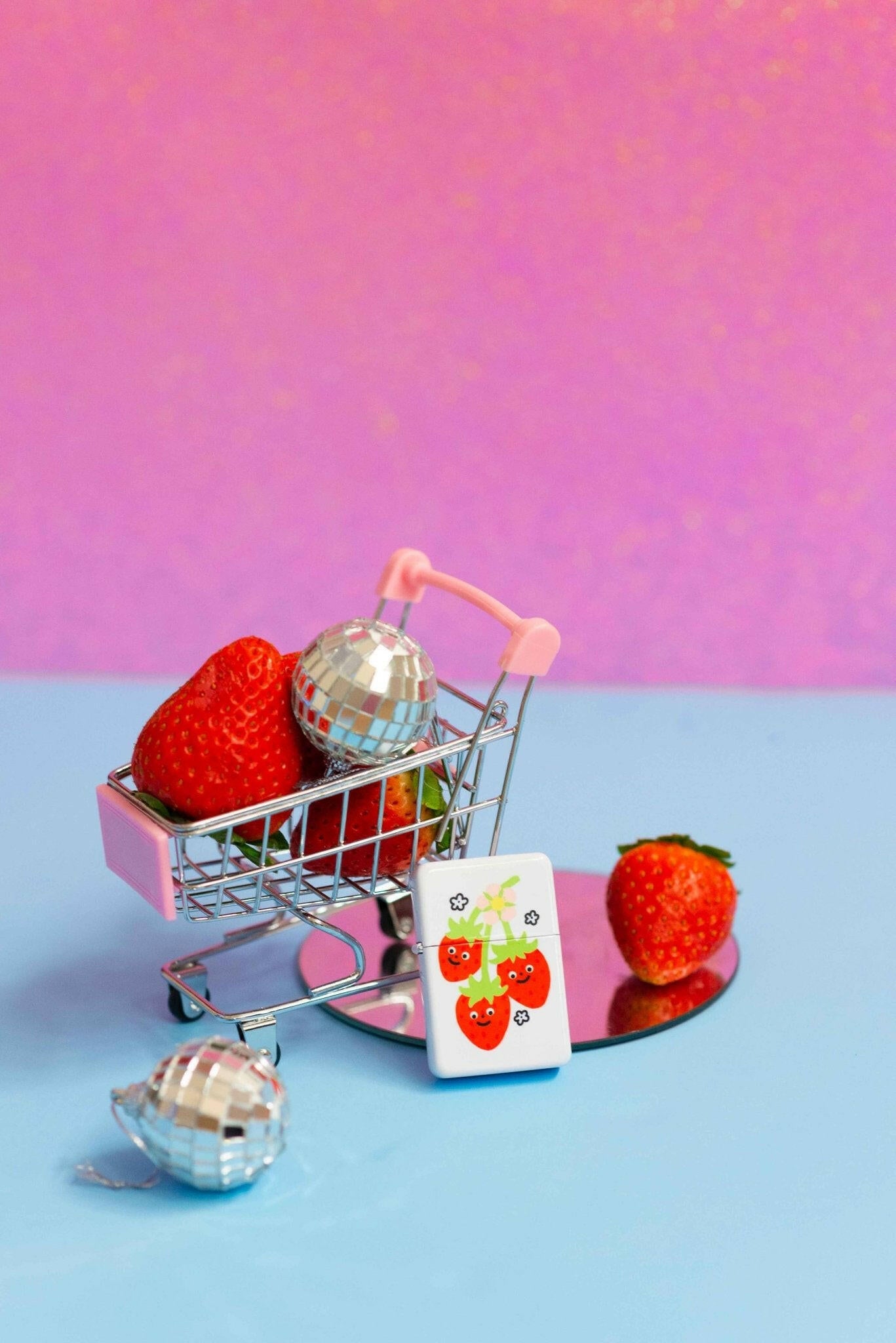 Sweet Strawberry Lighter by The Peach Fuzz.