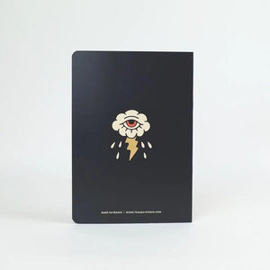 Tattoo Art-Inspired Best Friends Forever Notebook.