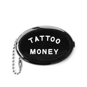 Tattoo Money Rubber Coin Pouch.