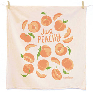 The Neighborgoods Peach Tart Tea Towel Set of 2 (Peach, Lemon) - Ruby's Old & New