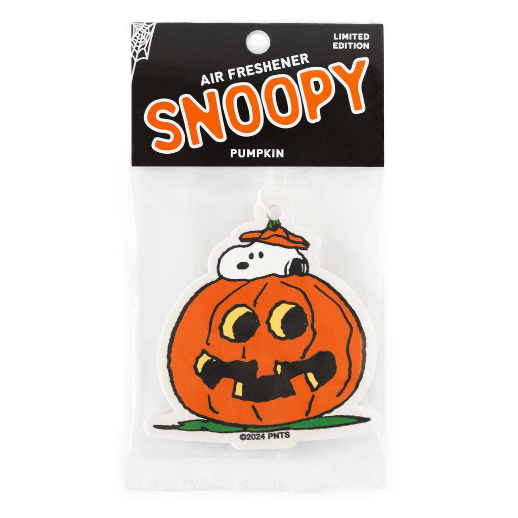 Snoopy Great Pumpkin Spice Car Air Freshener.