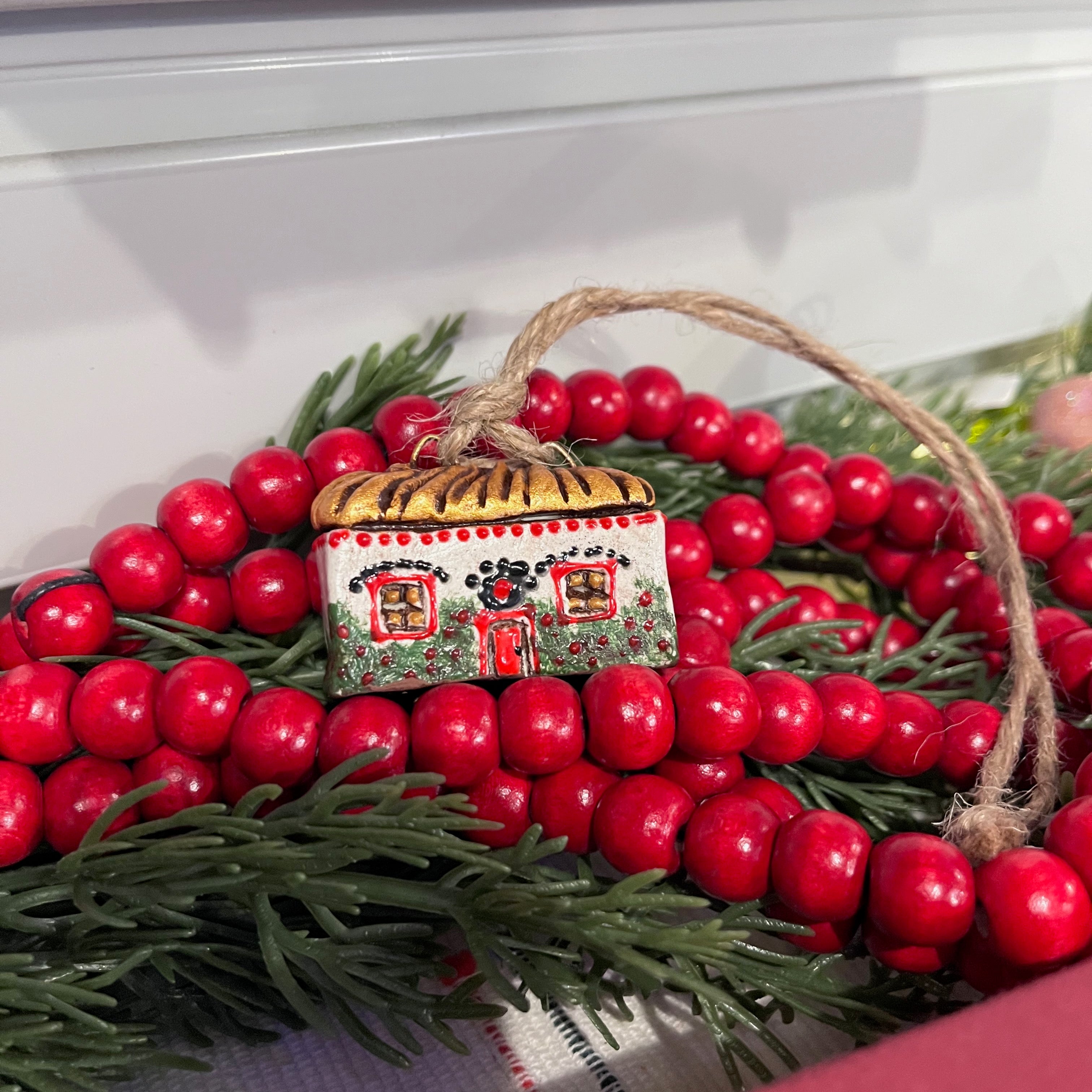 Handmade Miniature Ukrainian Clay Houses by HandyHappy