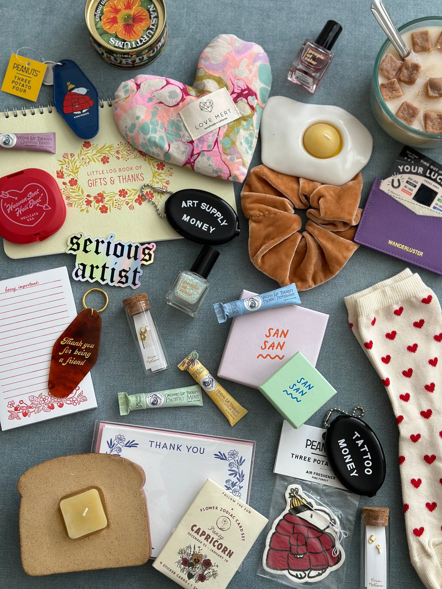 A carefully curated assortment of products made by independent makers & artists, sold by Ruby's