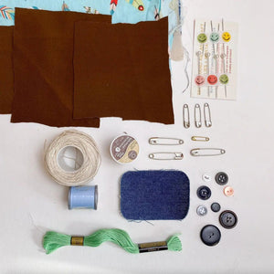 Very Handy (and Completely Upcycled!) Mending Kit.