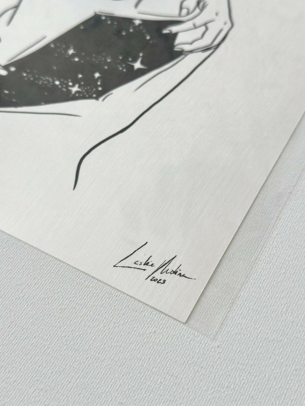 Weight of Words Art Print - "Opinions #259" by Leslie Molina.