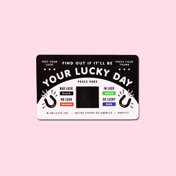 Witchy Good/Bad Luck Mood Card