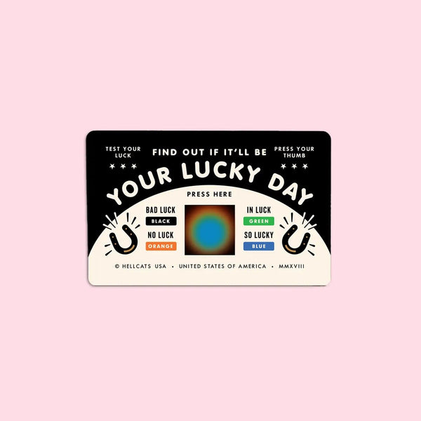 Witchy Good/Bad Luck Mood Card