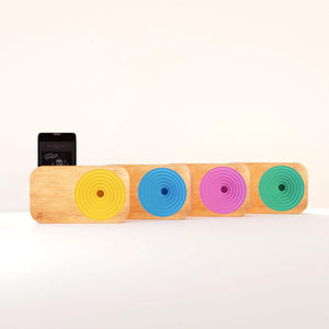 Wooden Smartphone Sound System by Bitti Gitti Design Workshop - Ruby's Old & New