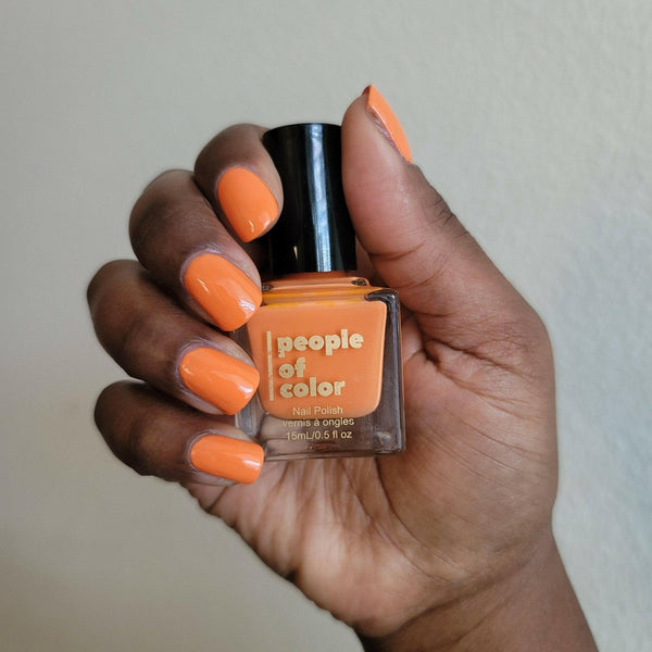 Yellow Orange Nail Polish "Calypso" by People of Color.