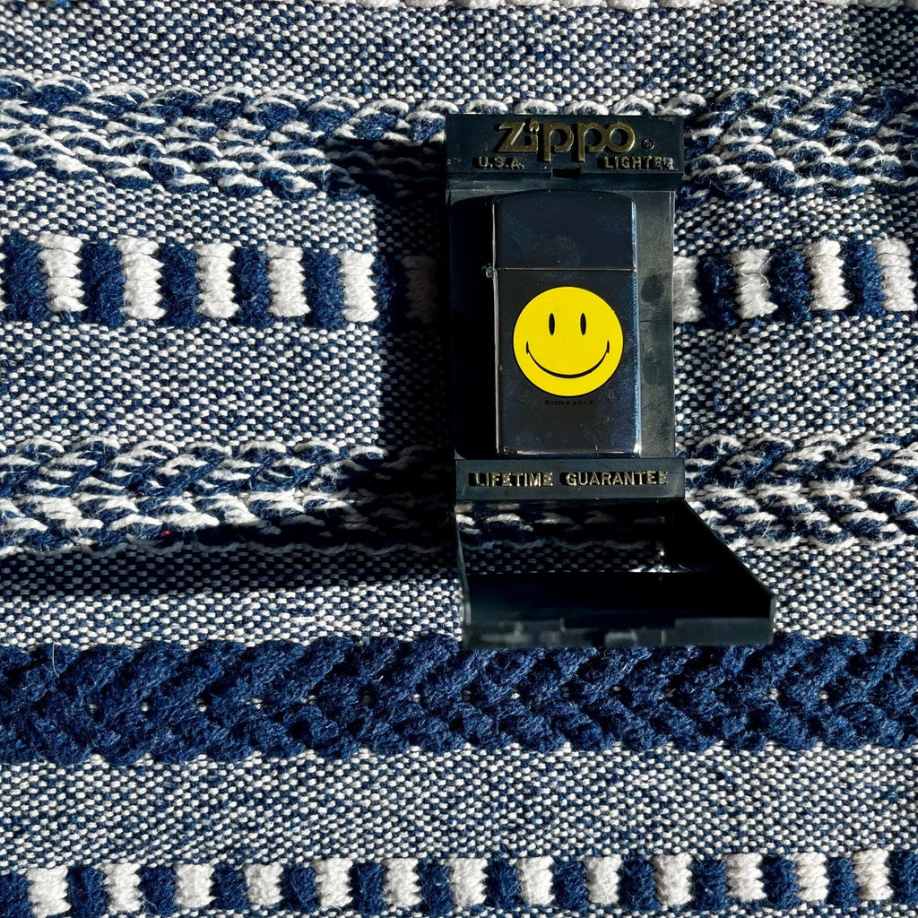 Zippo Happy Face Lighter, Sealed with Case.